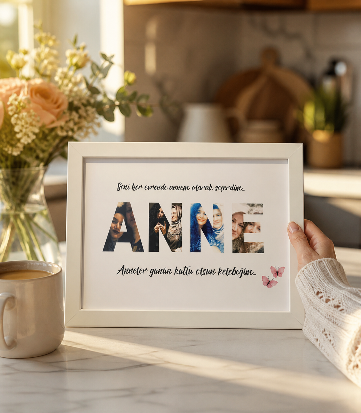 Kişiye Özel Anneler Günü Çerçevesi