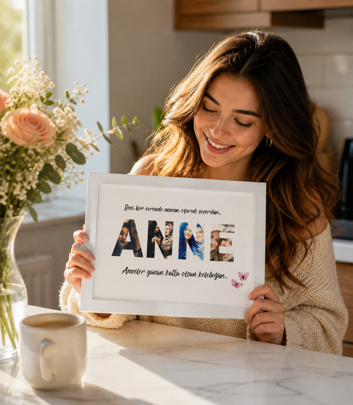 Kişiye Özel Anneler Günü Çerçevesi