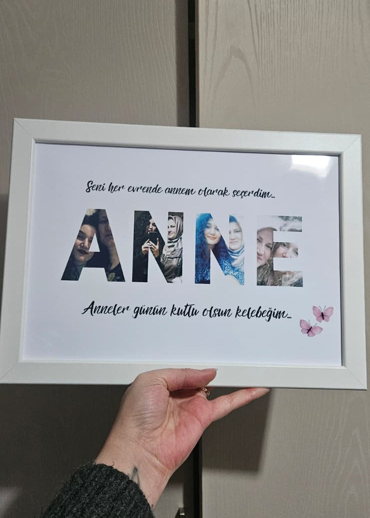Kişiye Özel Anneler Günü Çerçevesi