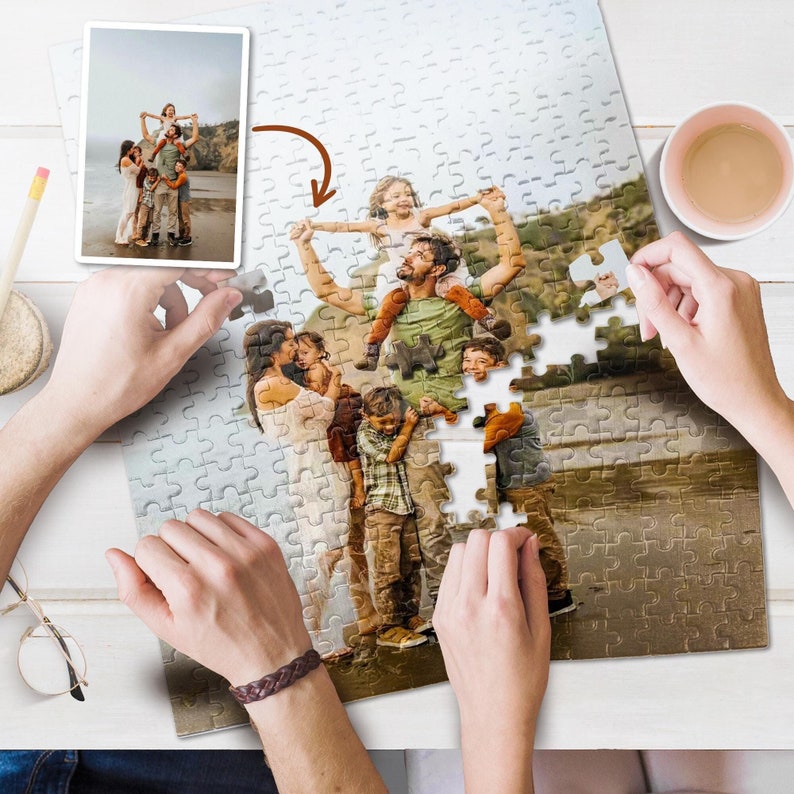 Kişiye Özel Fotoğraf Baskılı Puzzle